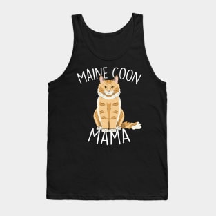 Maine Coon Cat Mama Tank Top